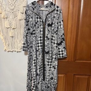 Zadie B’s Black & White Paisley Mix Dress